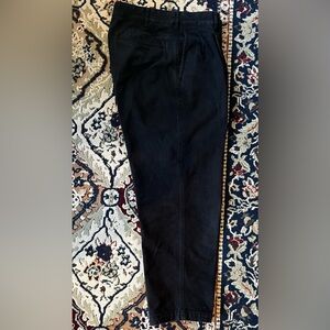 Uniqlo U double pleat black pants
